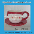 Cutely Christmas ceramic cream jug with santa claus design